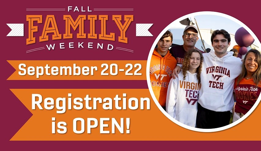 Cover image for Fall Family Weekend 2024 Registration
